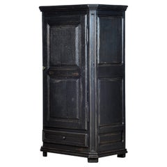 French Teak Maiden Cabinet, 1930s