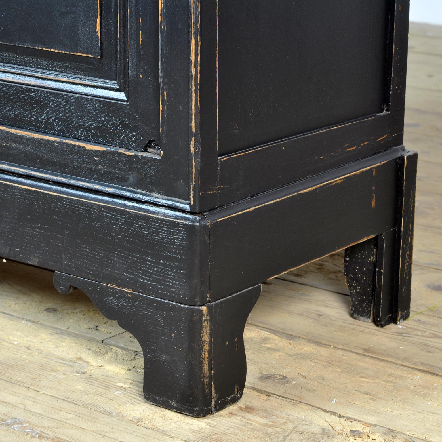 French Teak Maiden Cabinet, 1940s 4