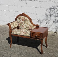 French Telephone Bench-Love Seat-Gossip Bench - Style Louis XV - 70s
