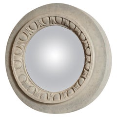 Used French Terra Cotta Late 18th Century Convex Mirror