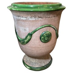 Antique French Terracotta Anduze Planter