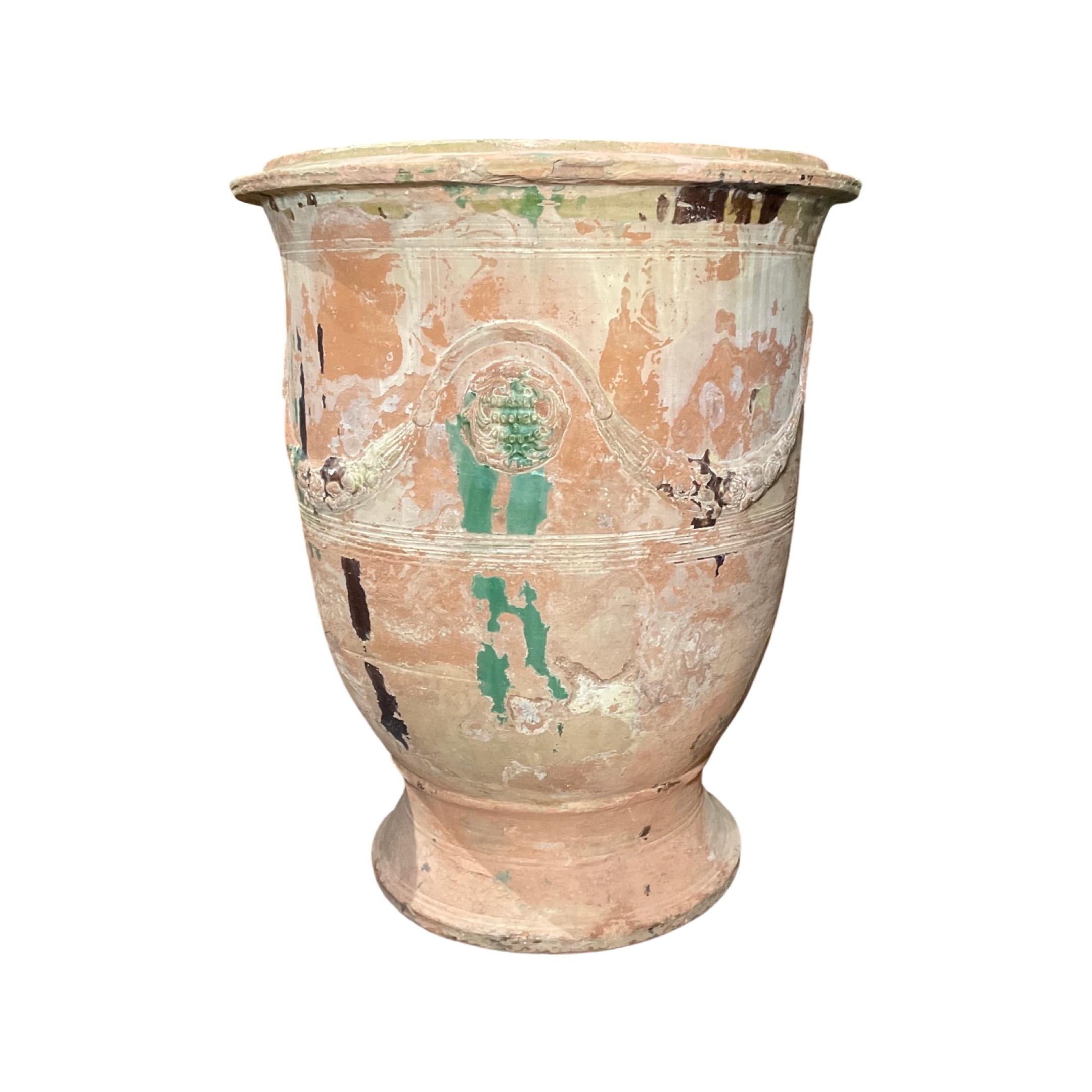 French Terracotta Anduze Planters In Good Condition In Dallas, TX