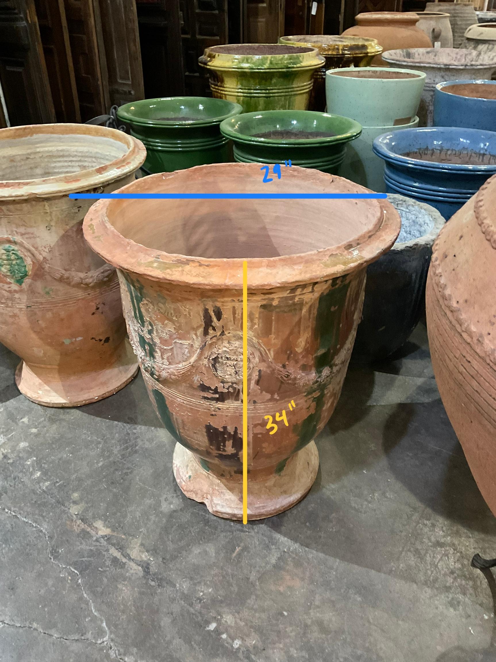 French Terracotta Anduze Planters 5