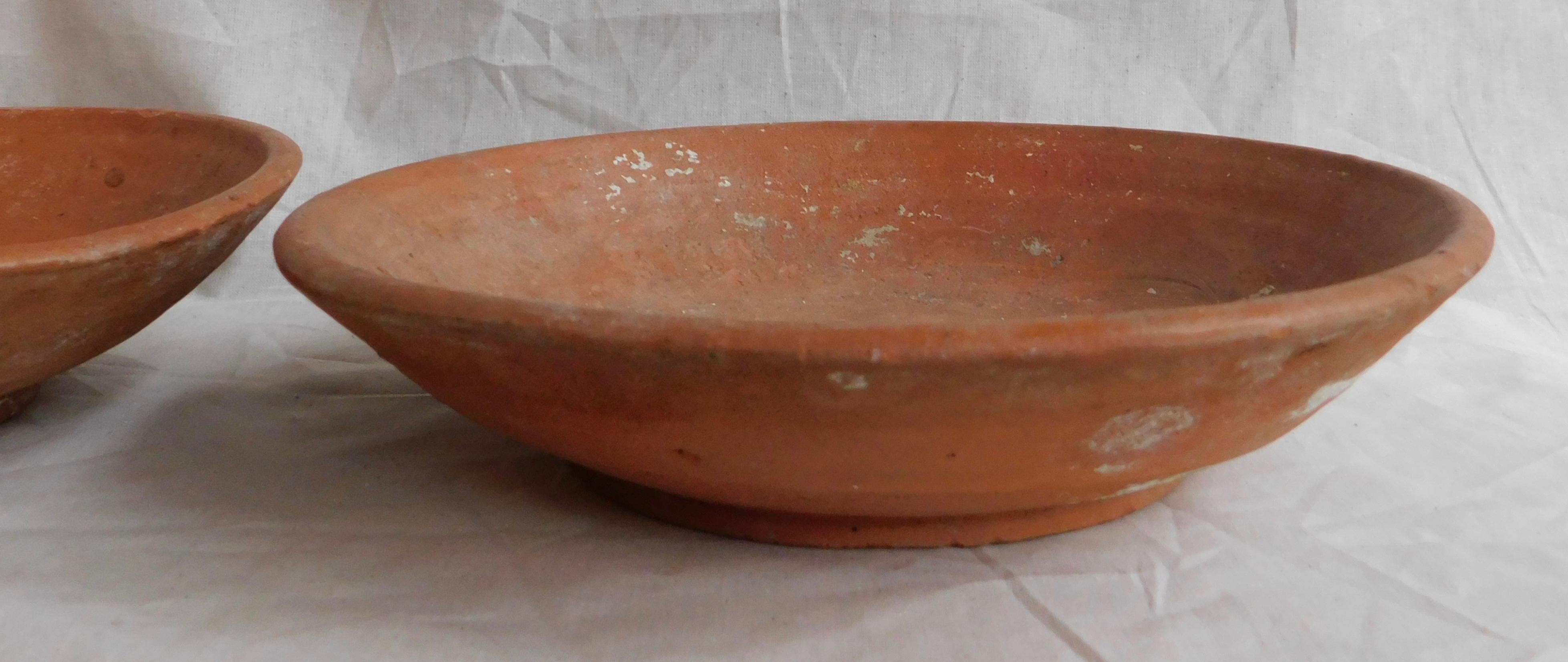 French Terracotta Bowls, circa 1890 In Good Condition In Antwerp, BE