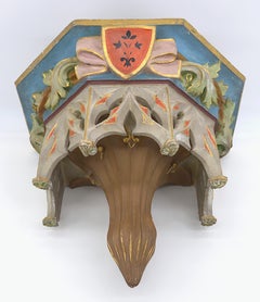 French Terracotta Church Niche Console, circa 1850