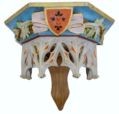 French Terracotta Church Niche Console, circa 1850