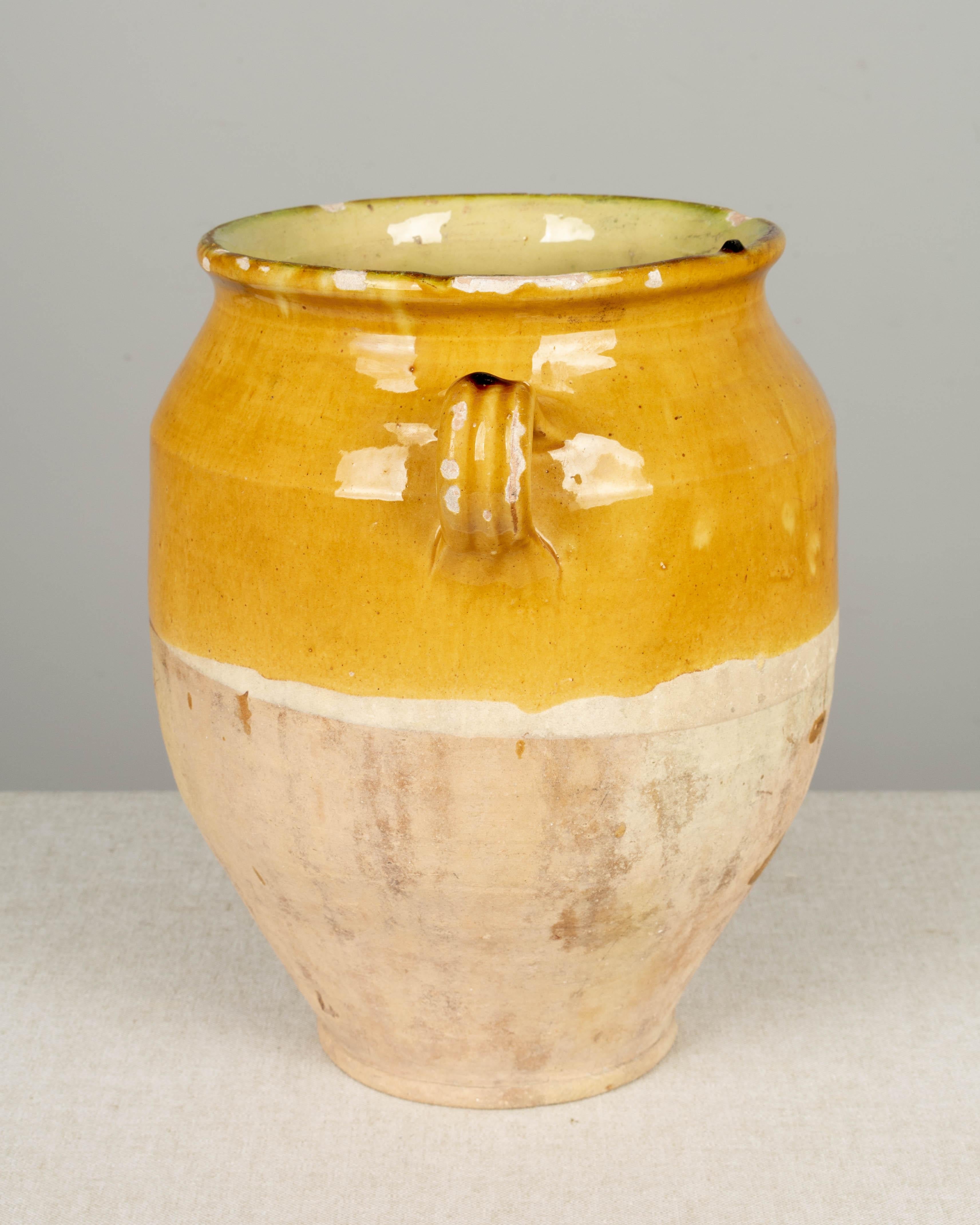 French Provincial French Terracotta Confit Pot