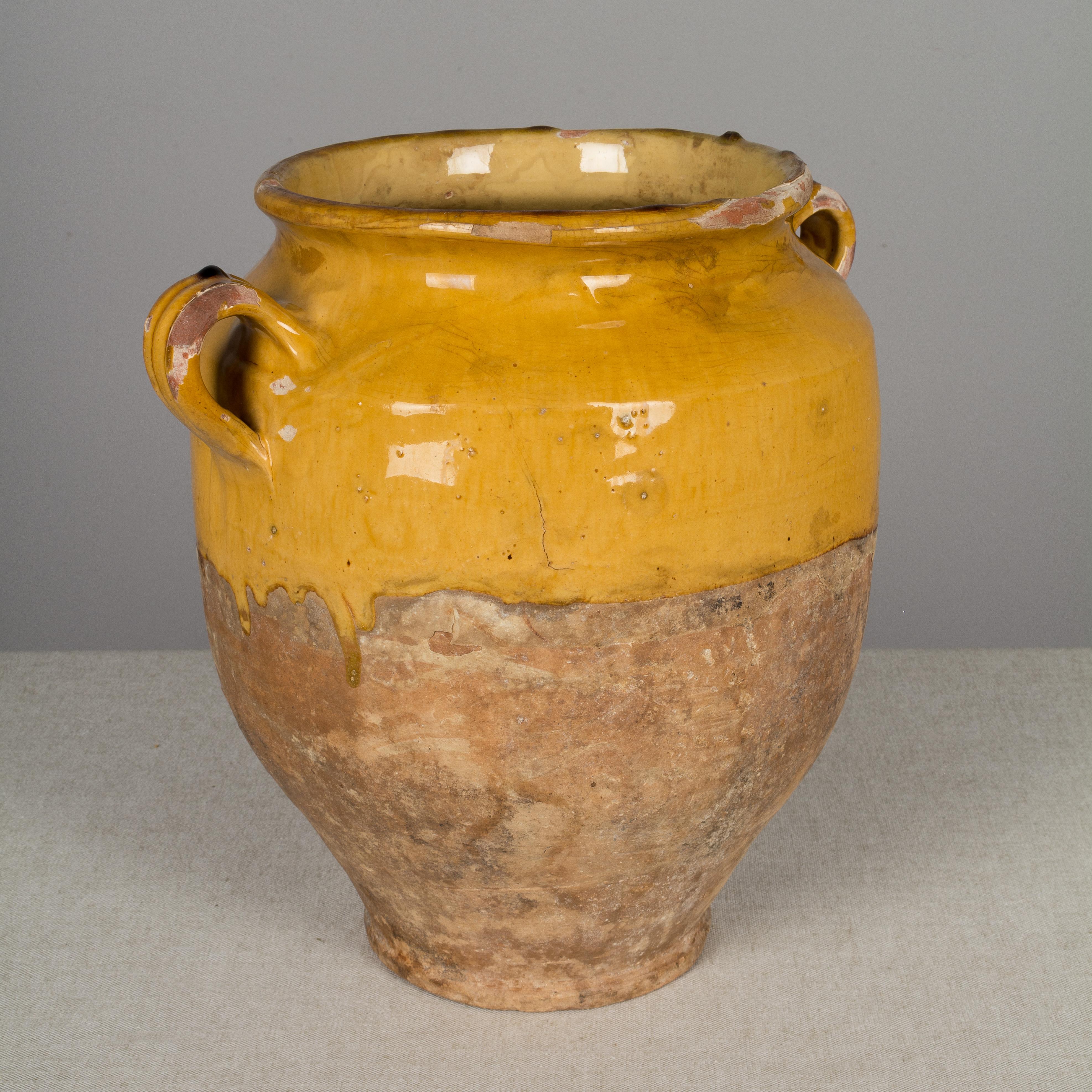 French Terracotta Confit Pot In Good Condition In Winter Park, FL