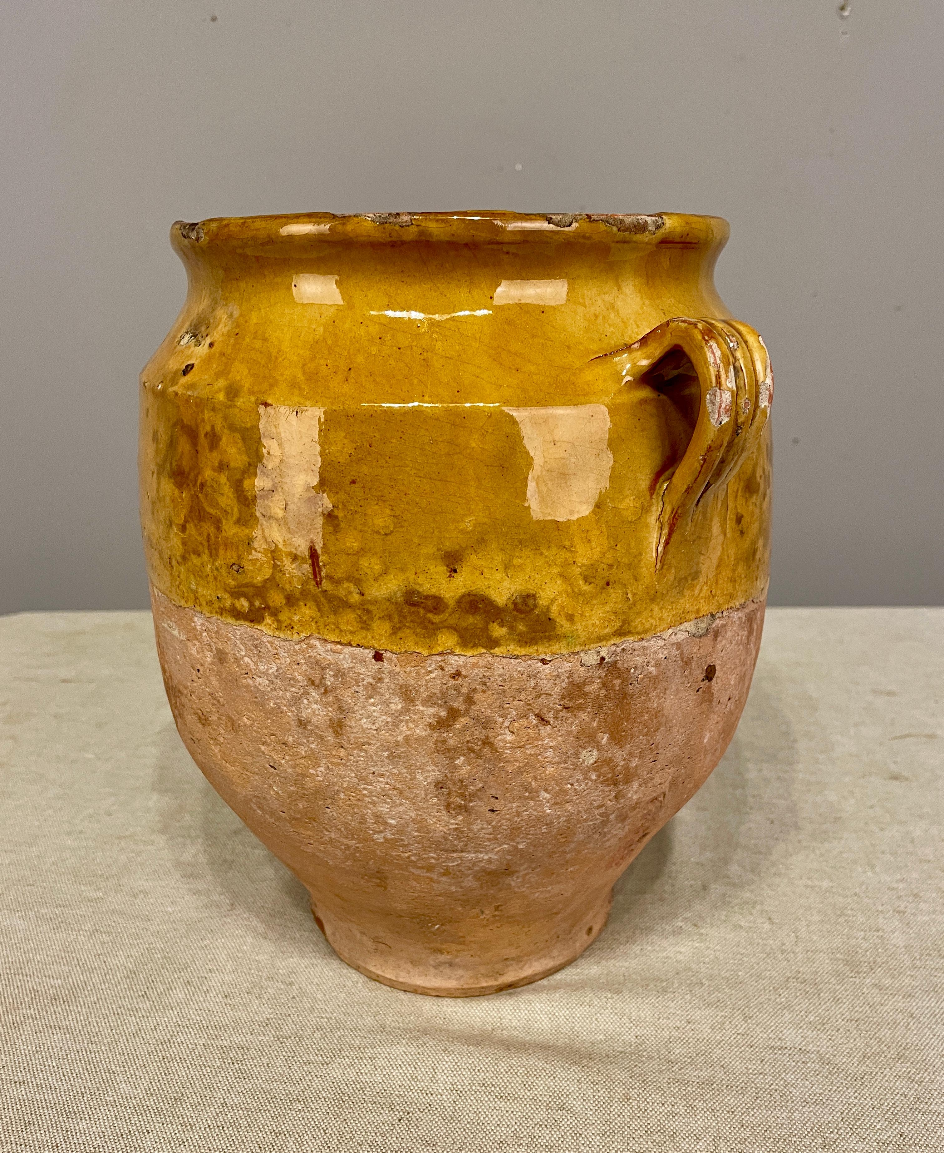 Pottery French Terracotta Confit Pot