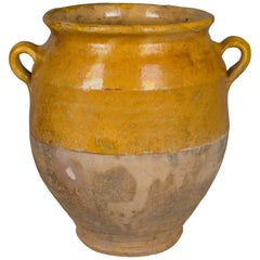 French Terracotta Confit Pot