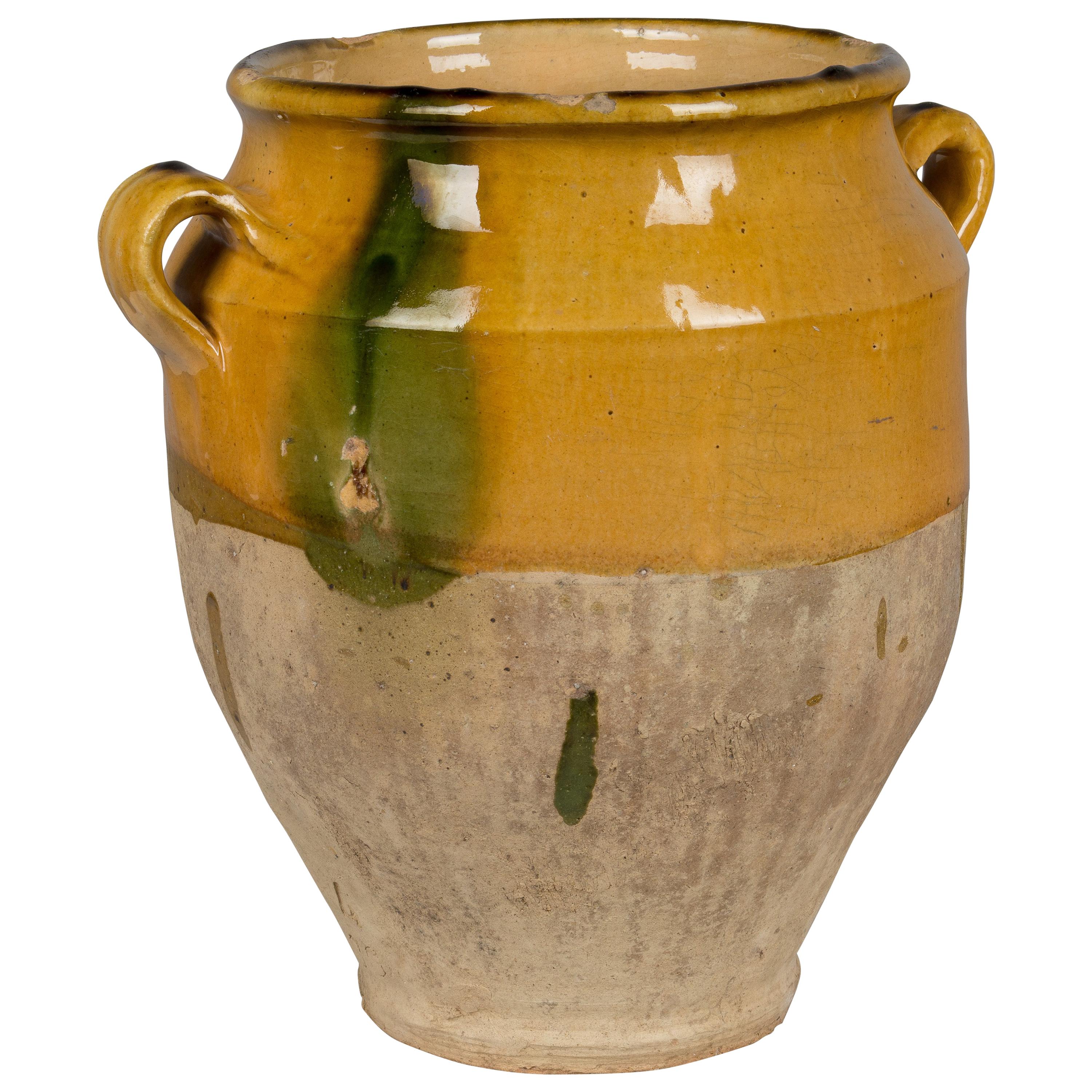 French Terracotta Confit Pot
