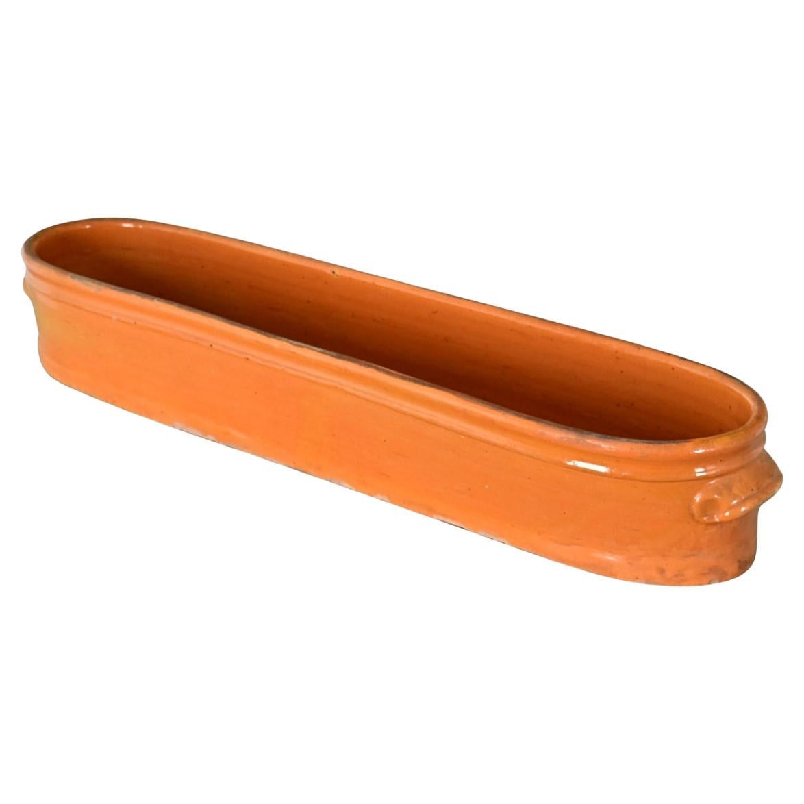 French Terracotta Fish Kettle