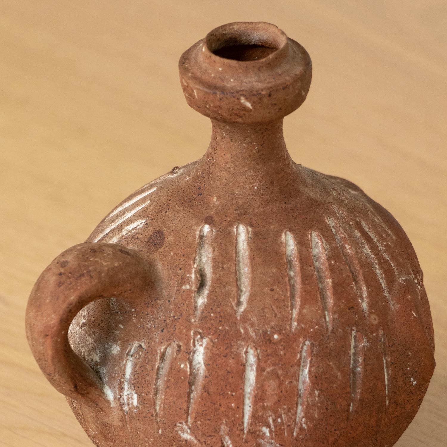 French Terracotta Head Vase 3