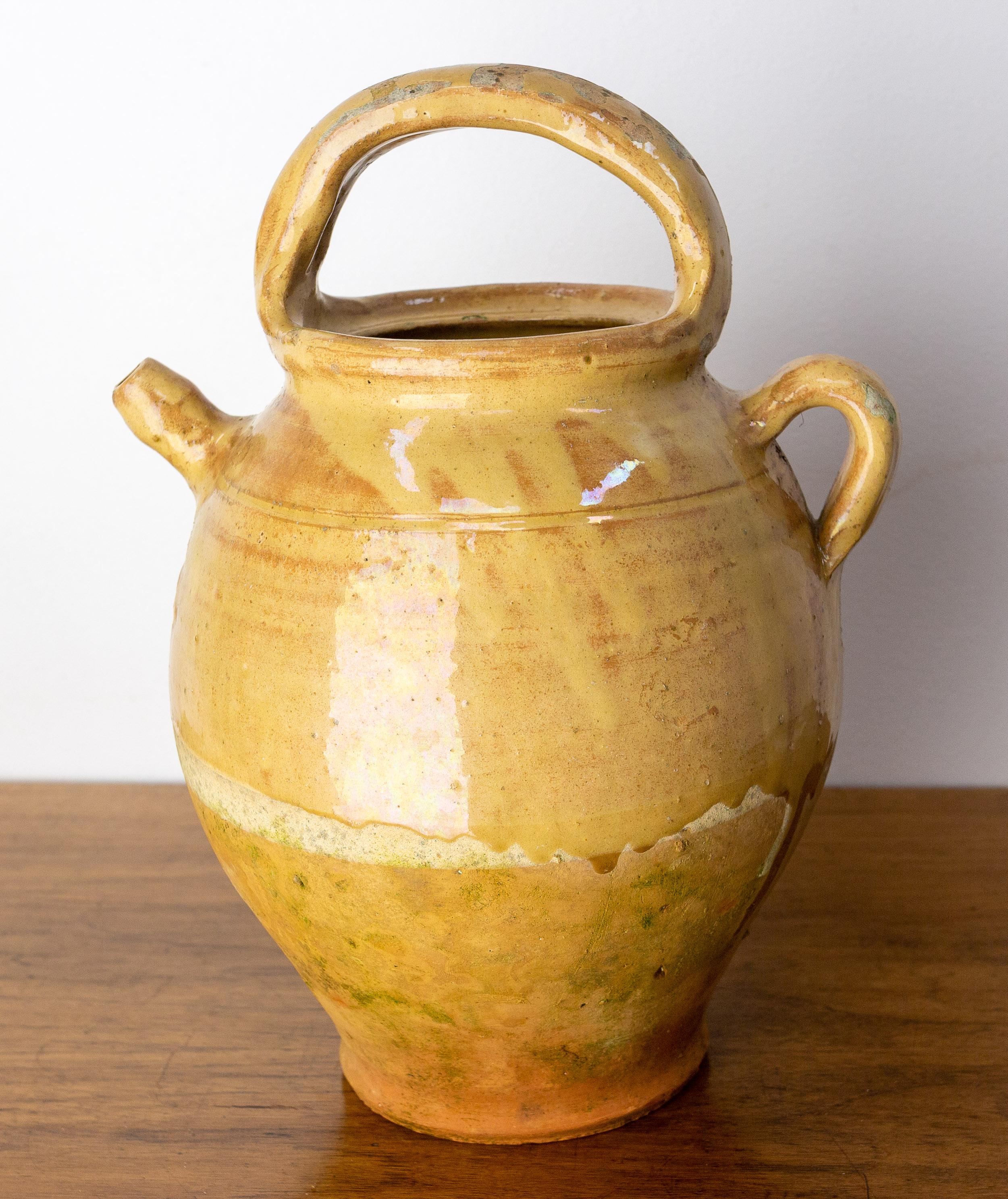 French Terracotta Jug or Pitcher, 19th Century 1