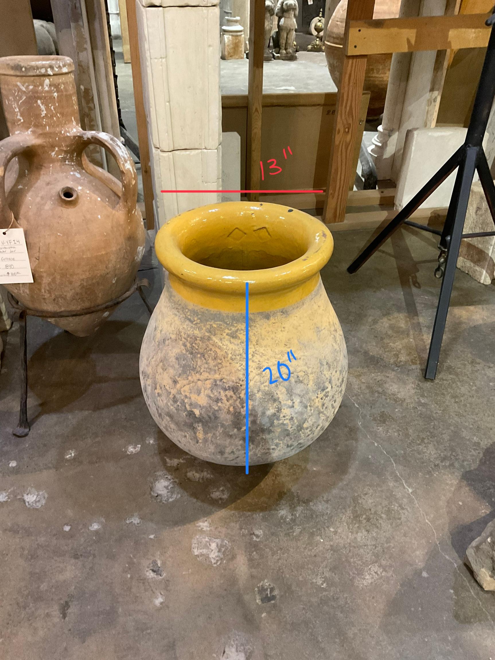 18th Century and Earlier French Terracotta Planter
