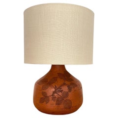 French Terracotta Table Lamp