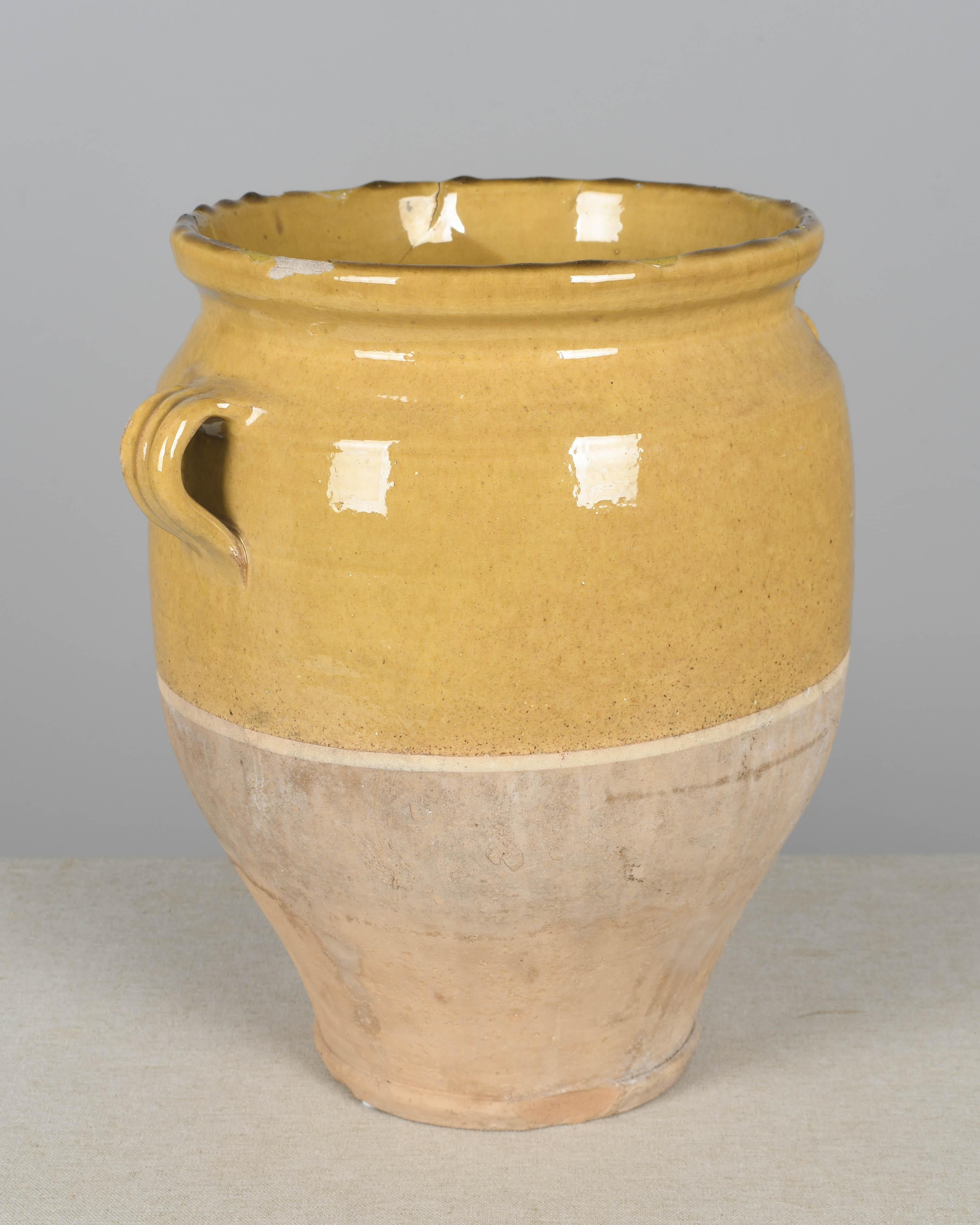 Französische Terrakotta-Vase oder Confit-Topf im Angebot 5