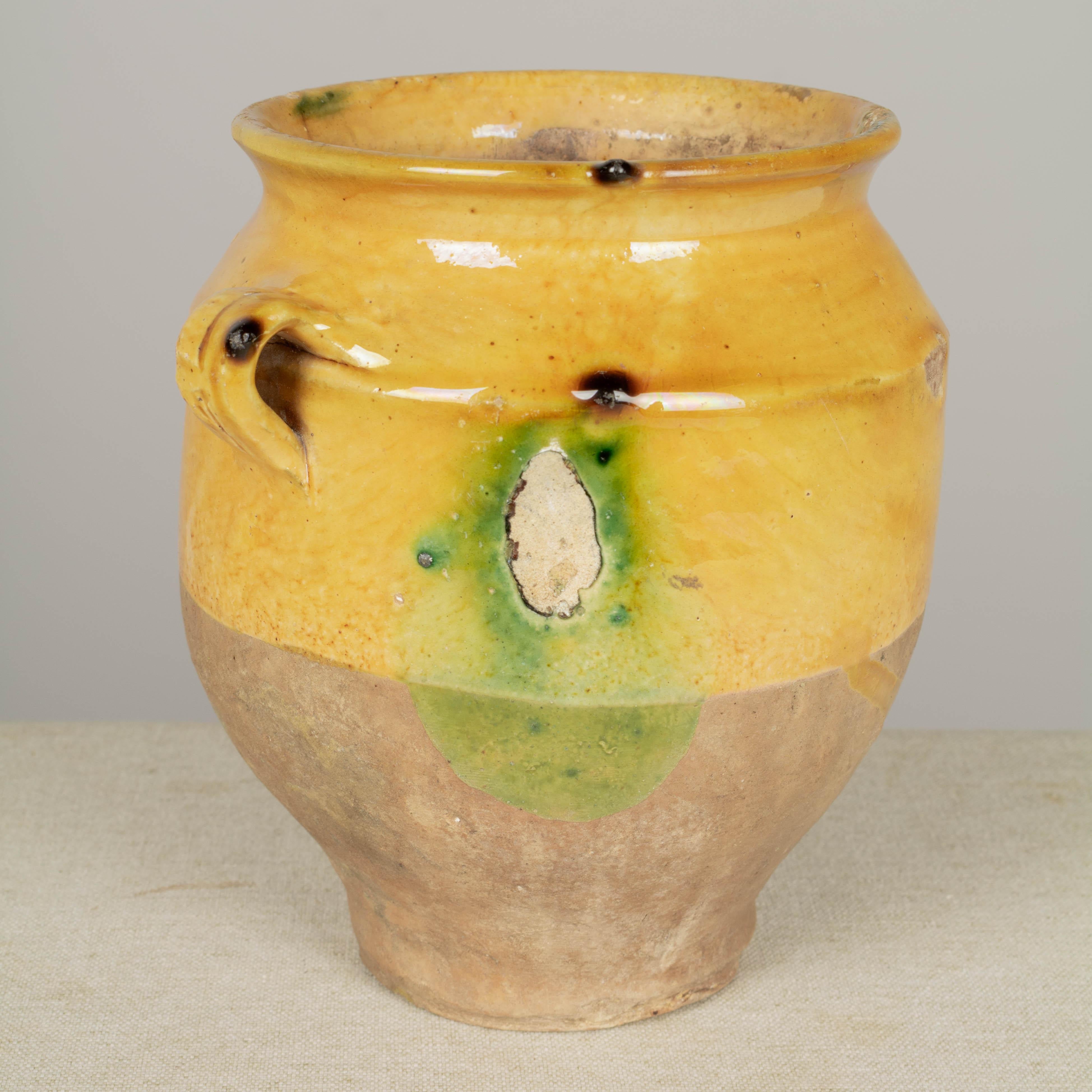 French Terracotta Vase or Confit Pot For Sale 5