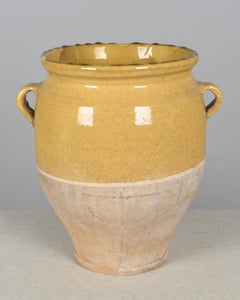 French Terracotta Vase or Confit Pot