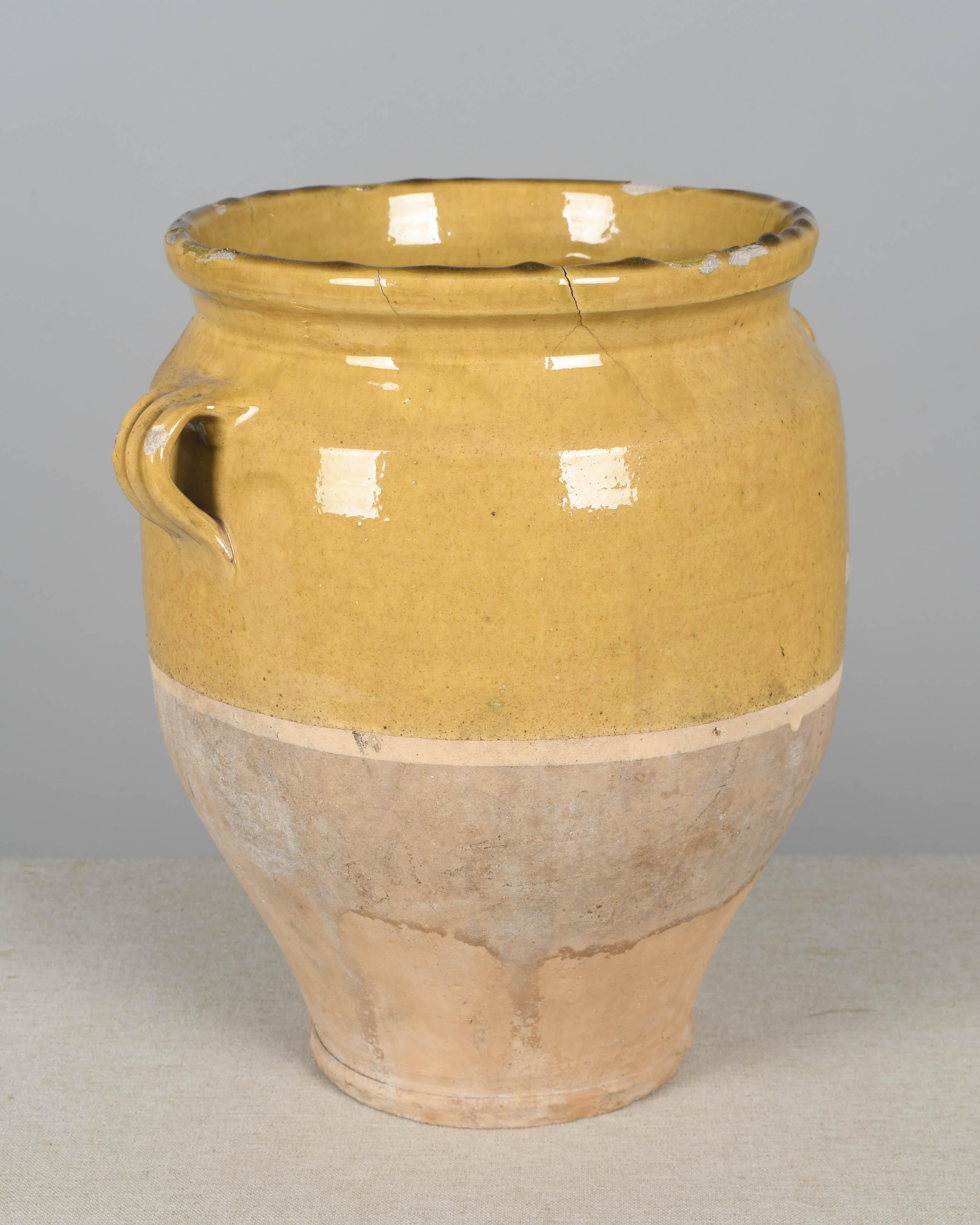 Französische Terrakotta-Vase oder Confit-Topf im Angebot 1