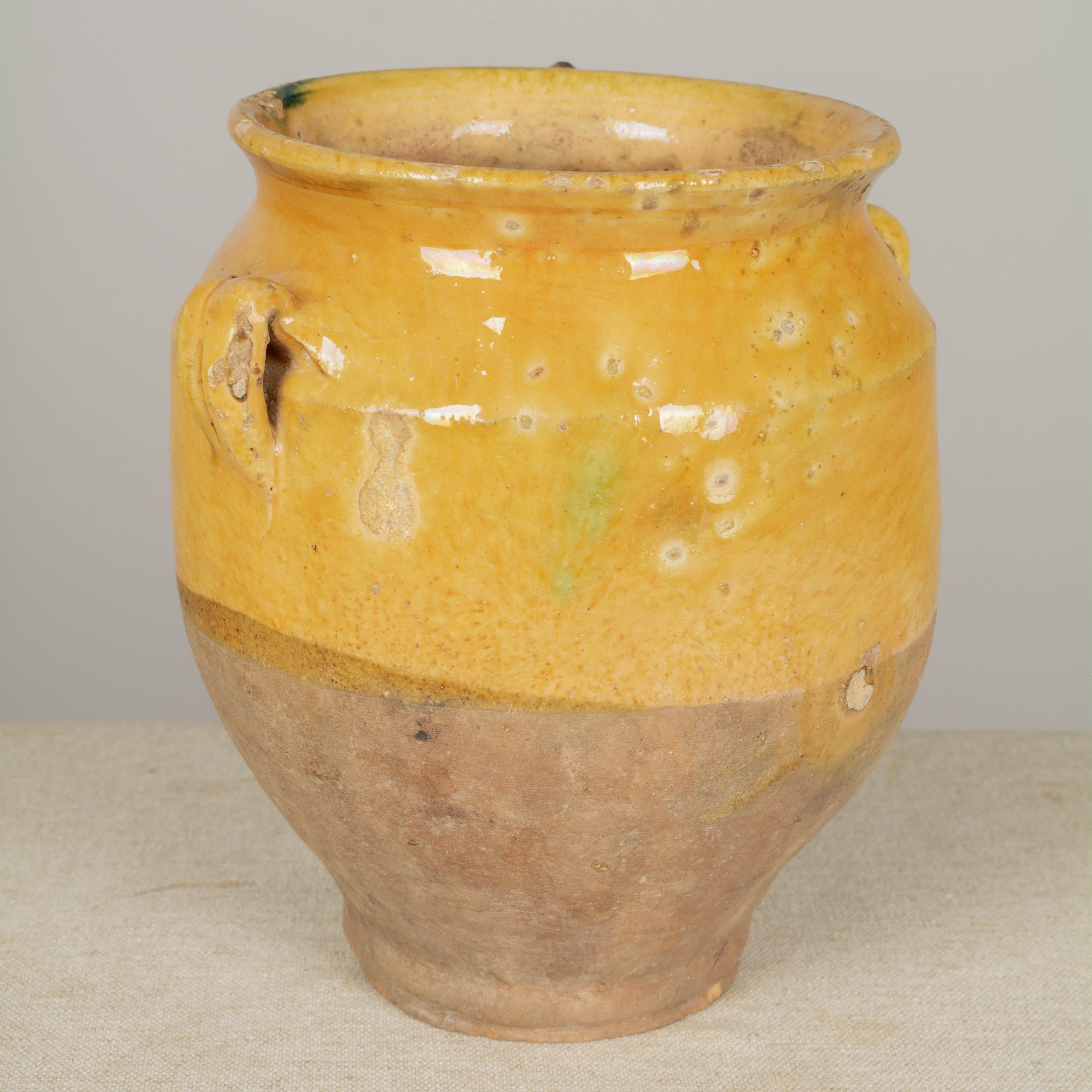 French Terracotta Vase or Confit Pot For Sale 1