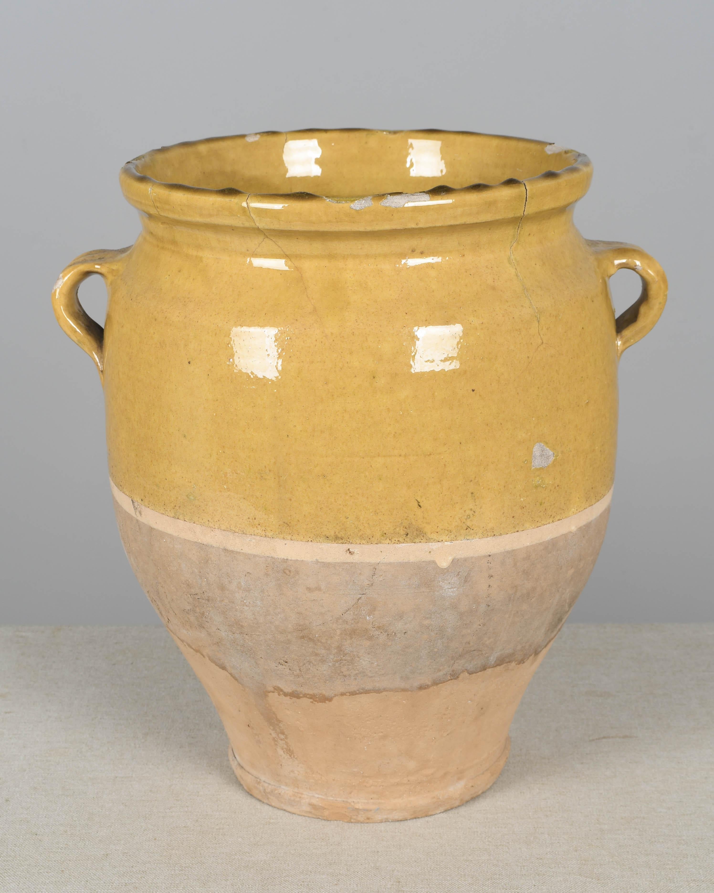 Französische Terrakotta-Vase oder Confit-Topf im Angebot 2