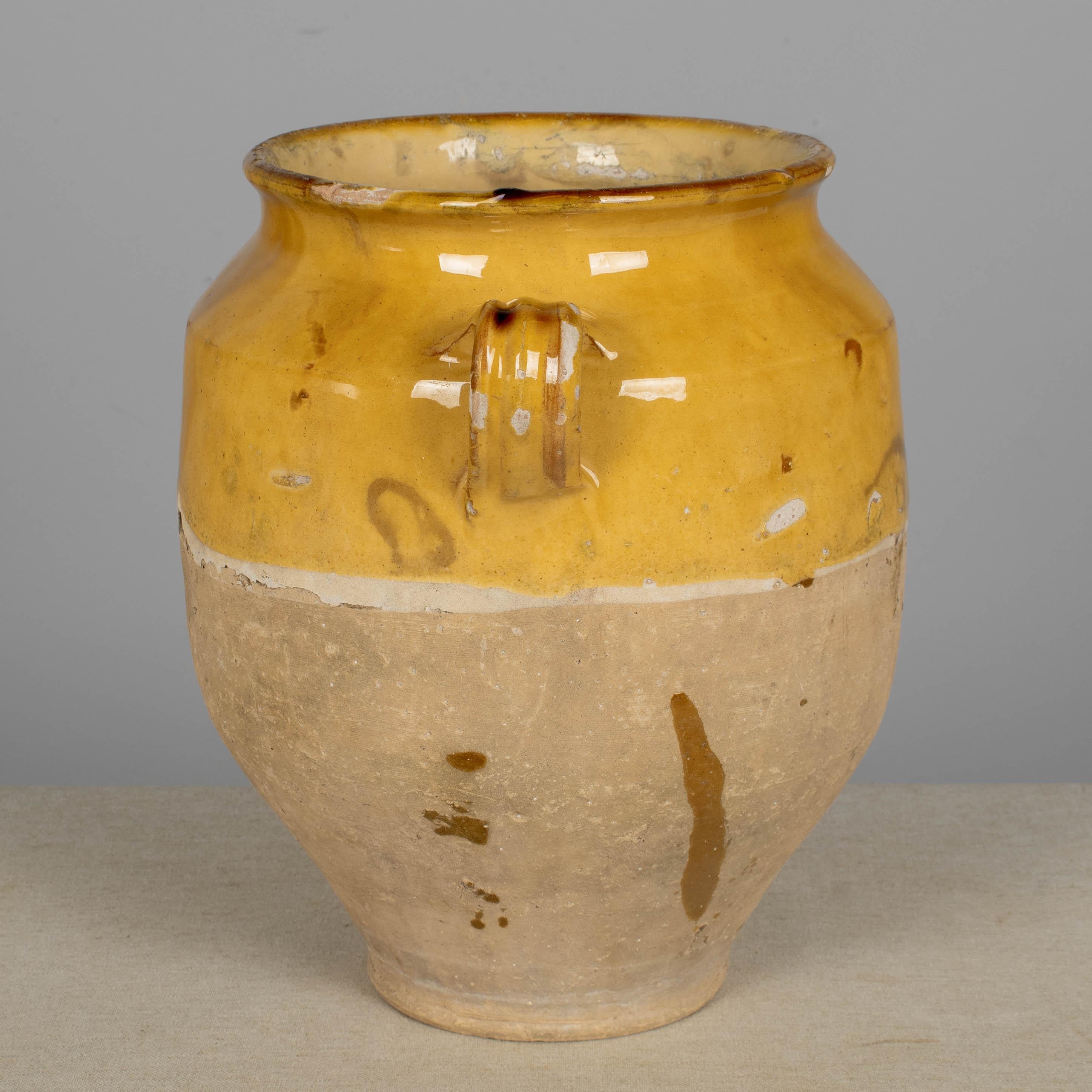 Terre cuite Vase ou Pot à Confit en terre cuite 11.5 