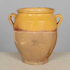 French Terracotta Vase or Pot à Confit 12"H