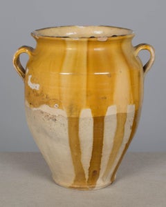 French Terracotta Vase or Pot à Confit 12"H