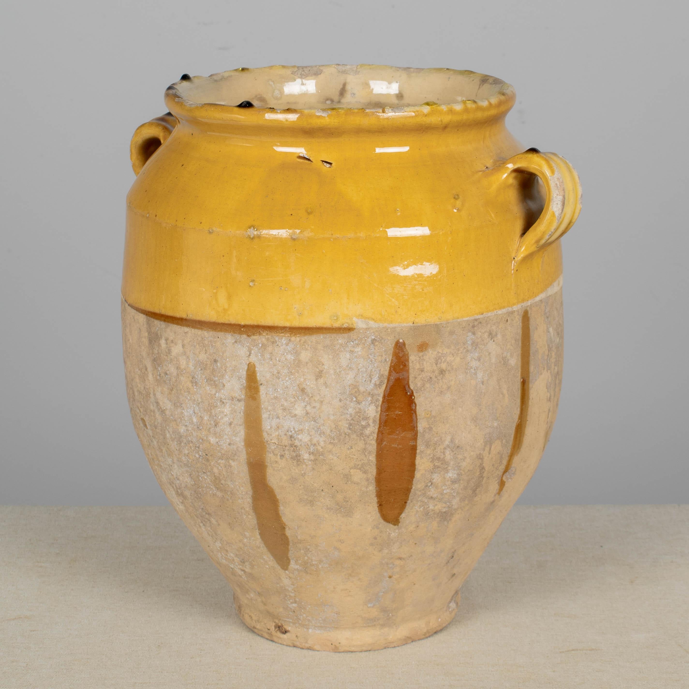 Français Vase ou Pot à Confit en terre cuite 13.25 