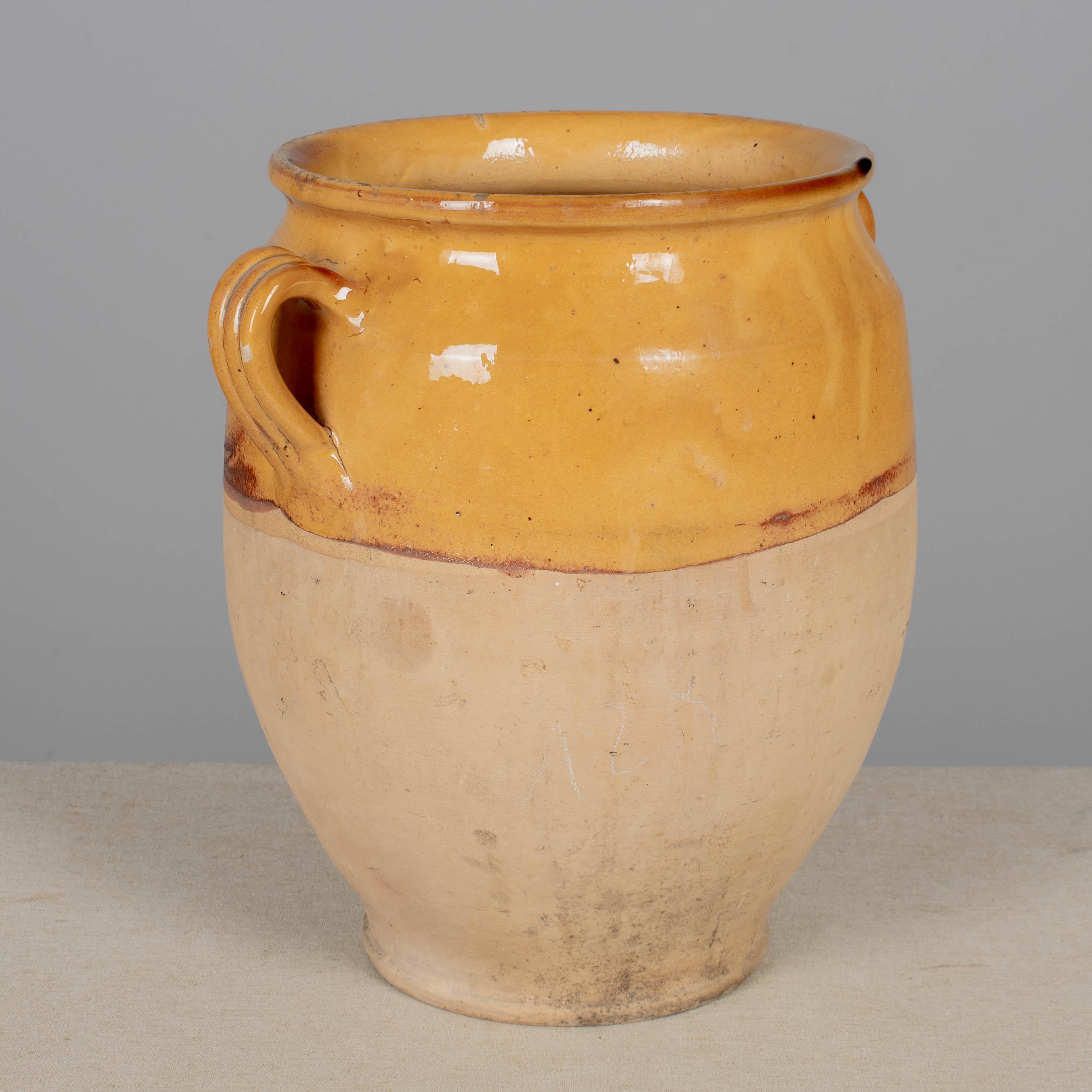 French Terracotta Vase or Pot à Confit 12