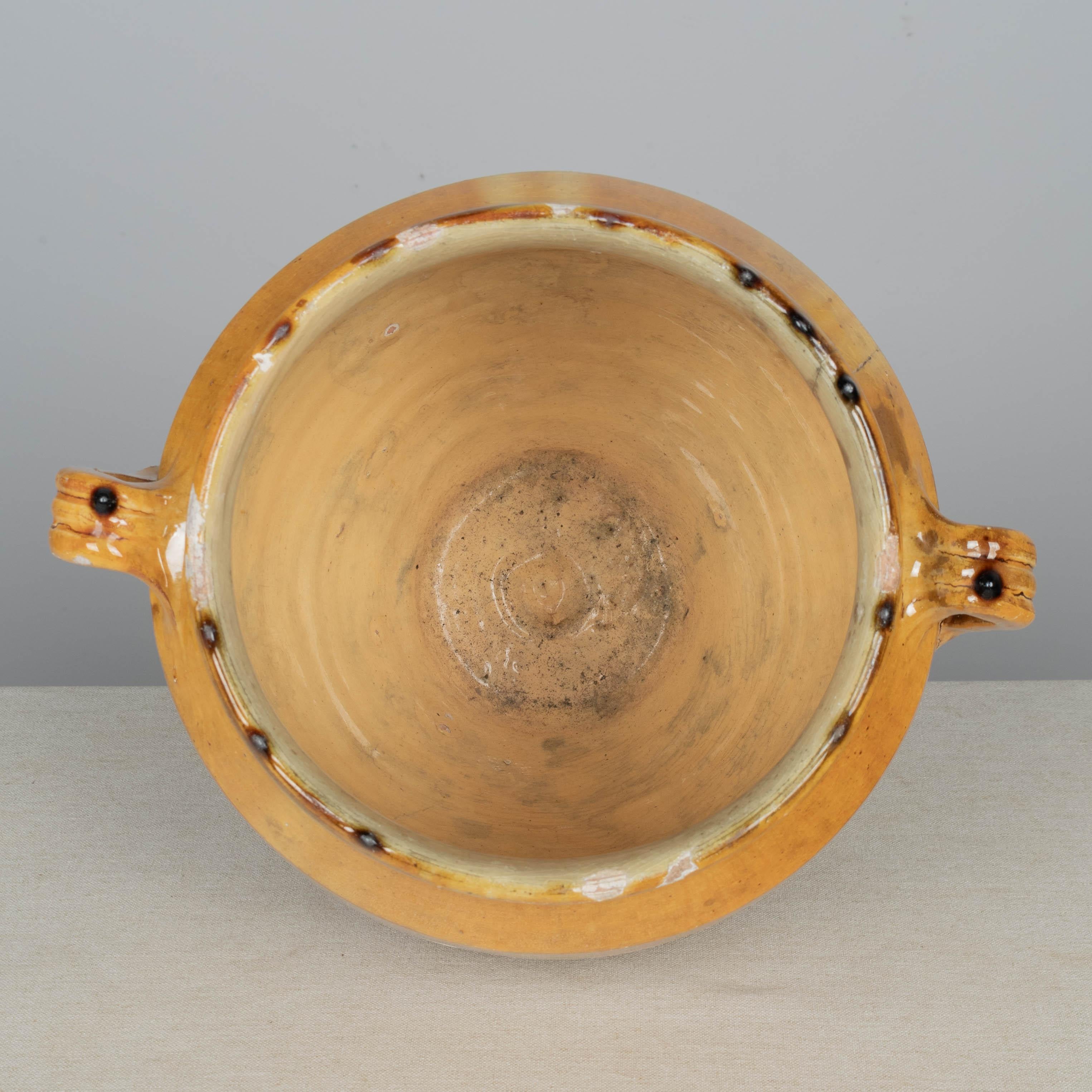 French Terracotta Vase or Pot à Confit 13