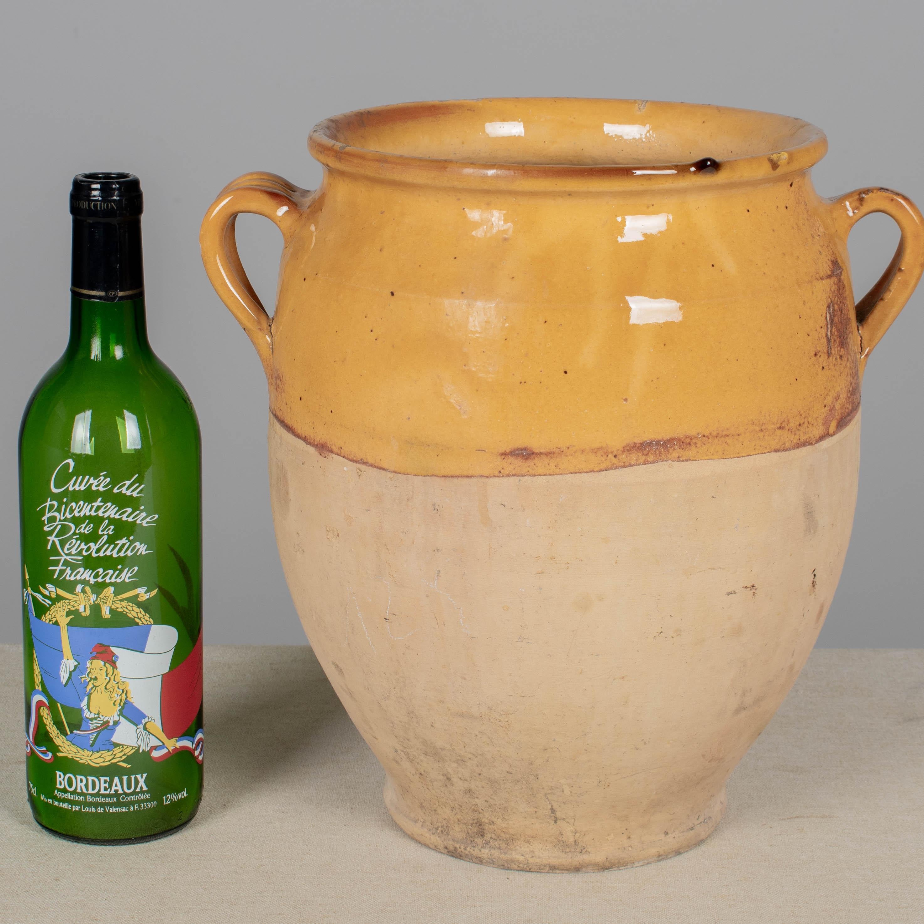 French Terracotta Vase or Pot à Confit 12