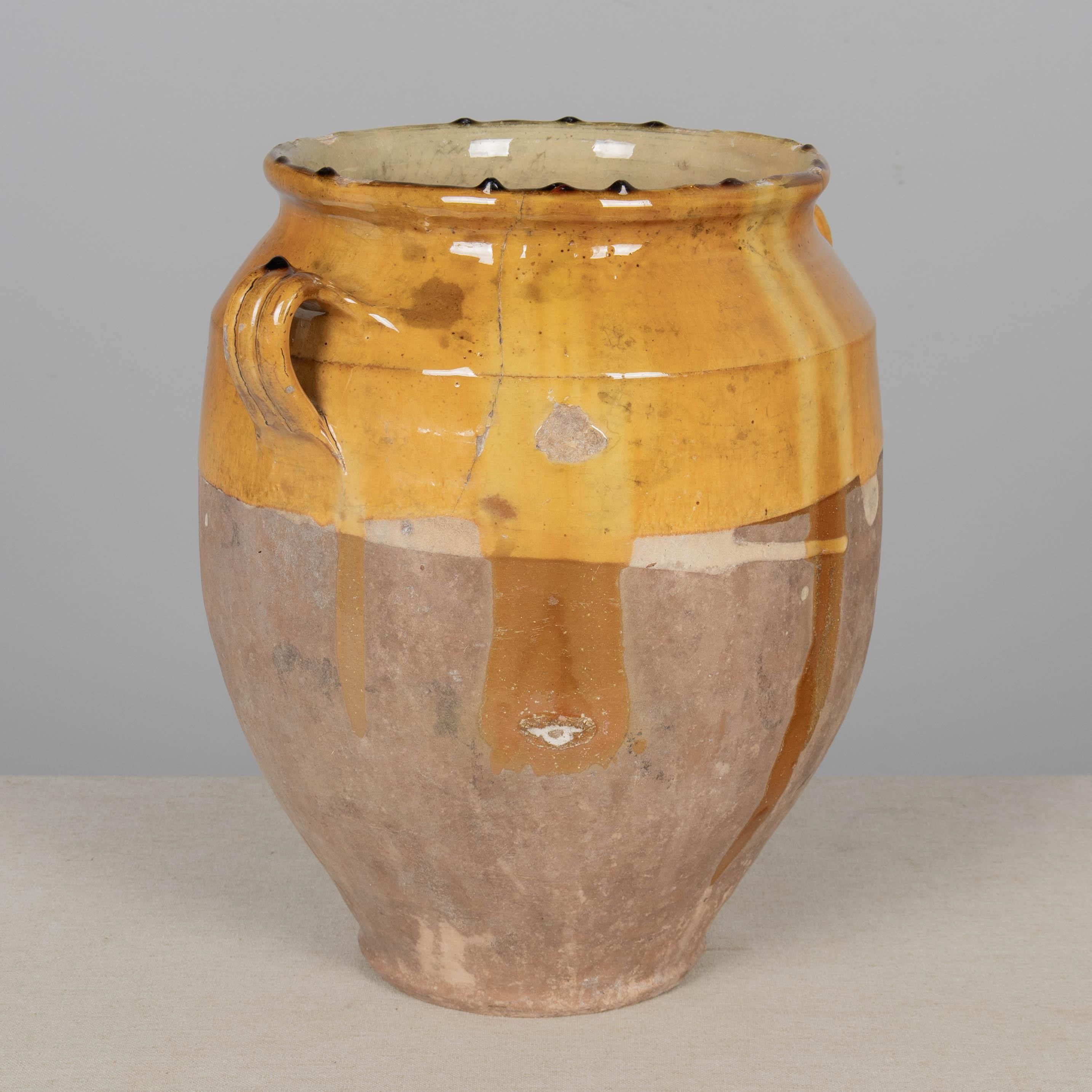 Unglazed French Terracotta Vase or Pot à Confit 13