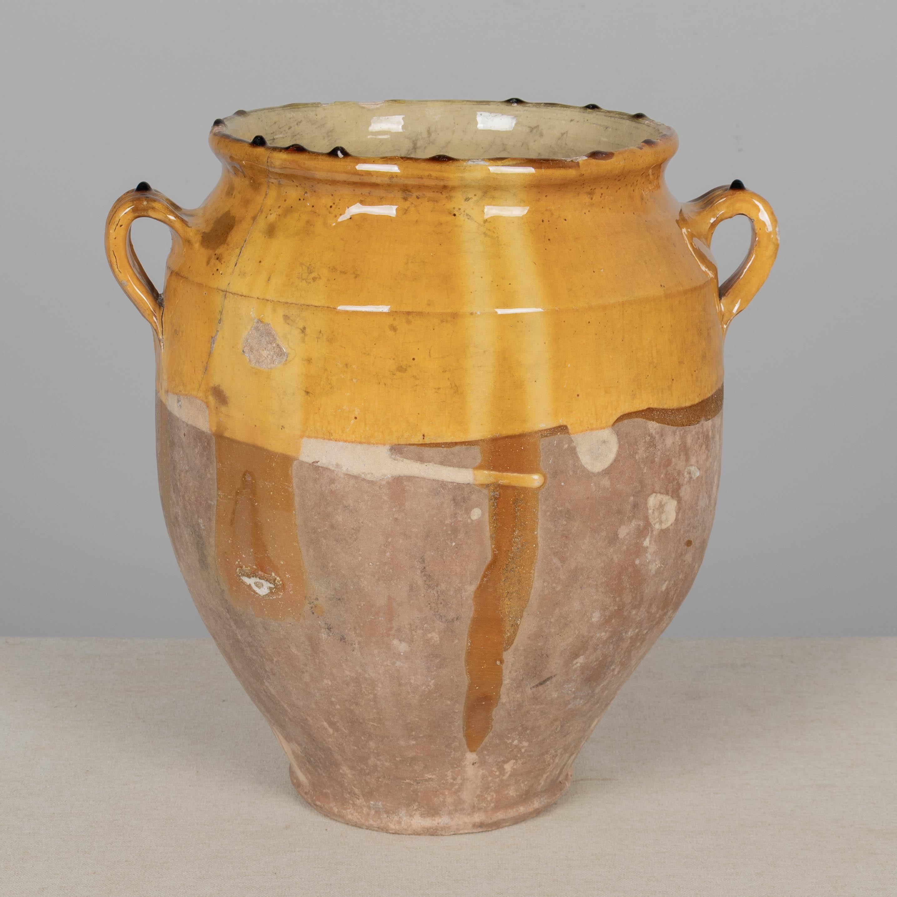 French Terracotta Vase or Pot à Confit 13