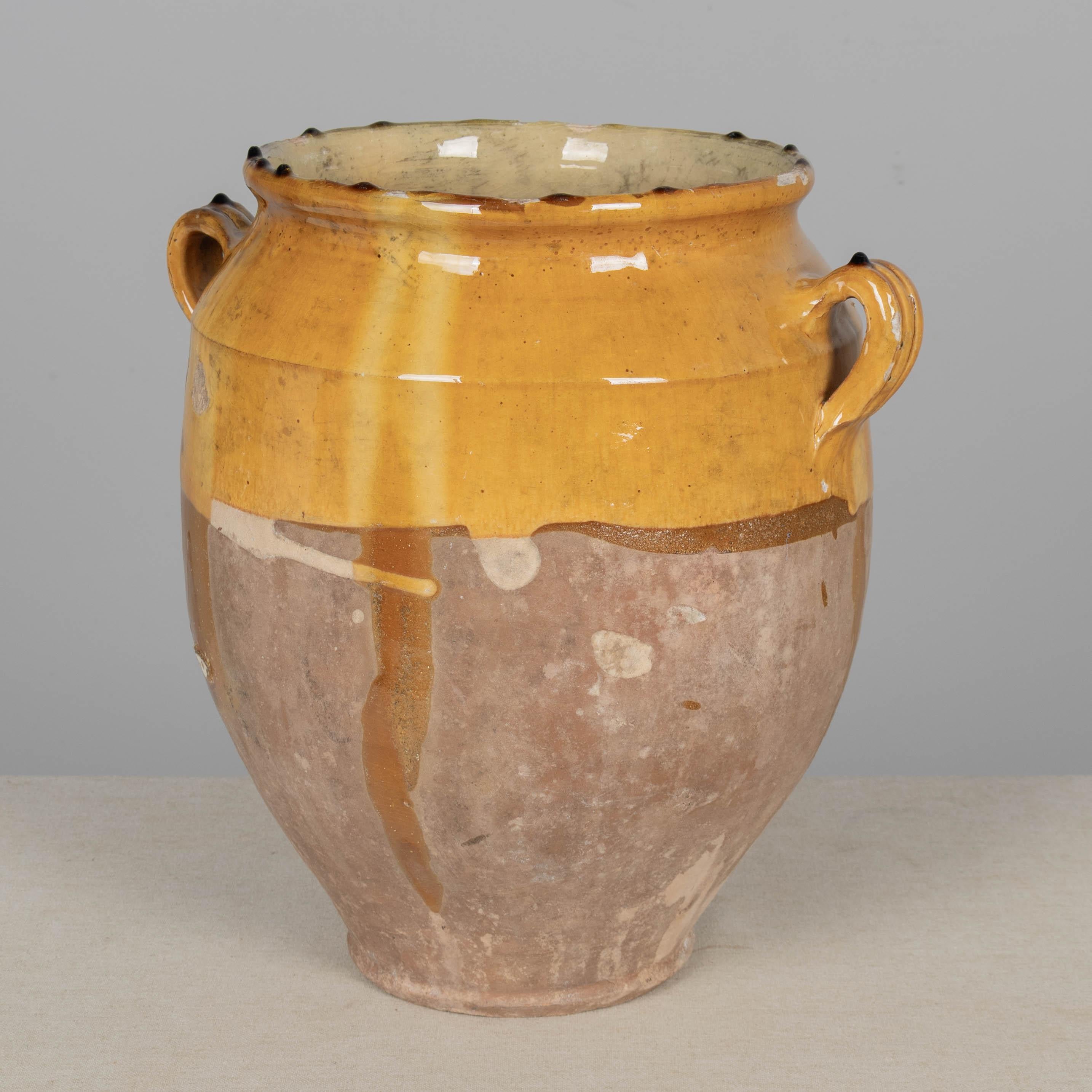 20th Century French Terracotta Vase or Pot à Confit 13