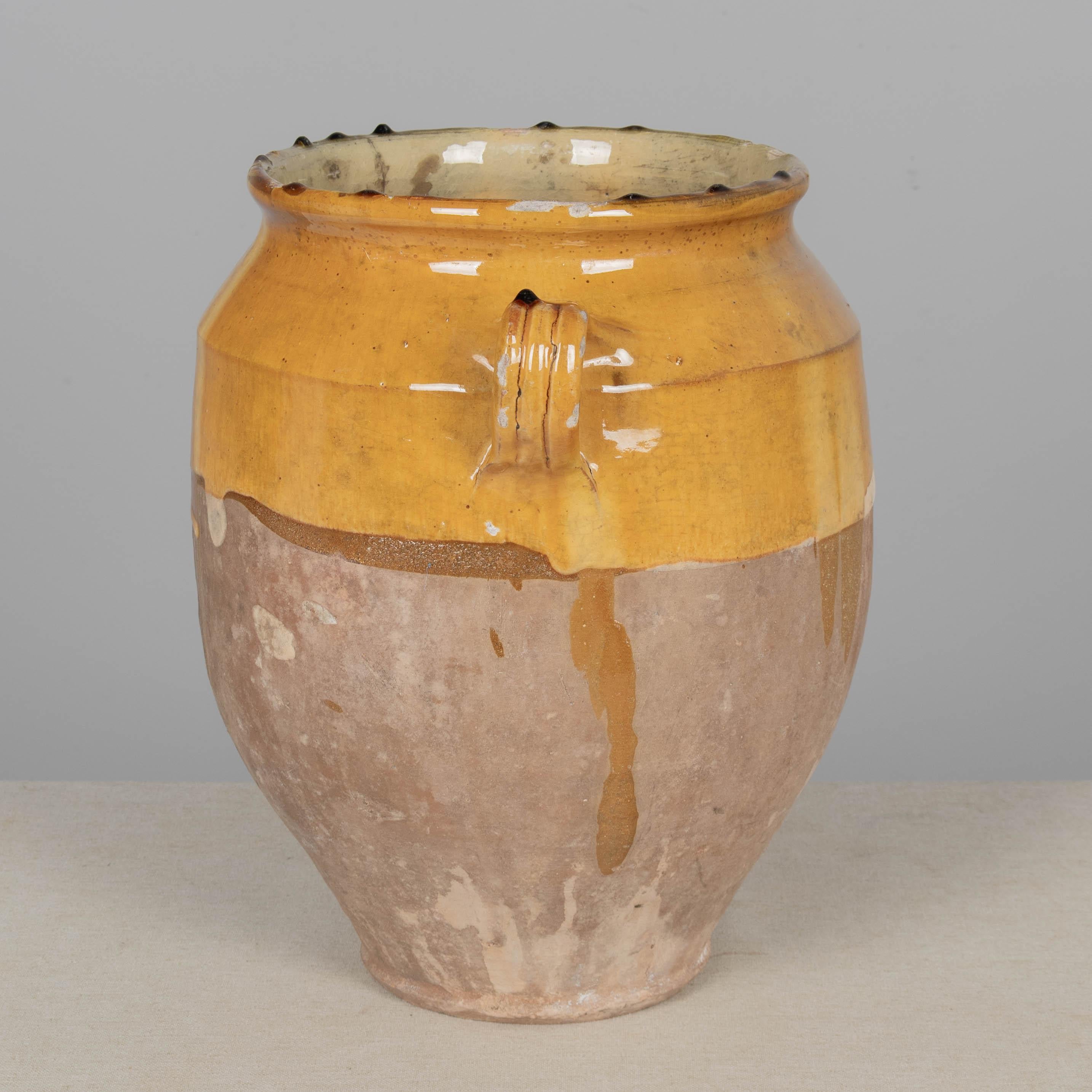 French Terracotta Vase or Pot à Confit 13