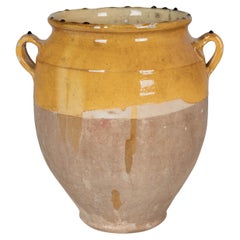 French Terracotta Vase or Pot à Confit