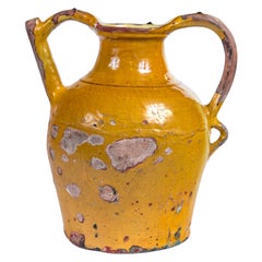 French Terracotta Water Pitcher 'Gargoulette', 19th Century