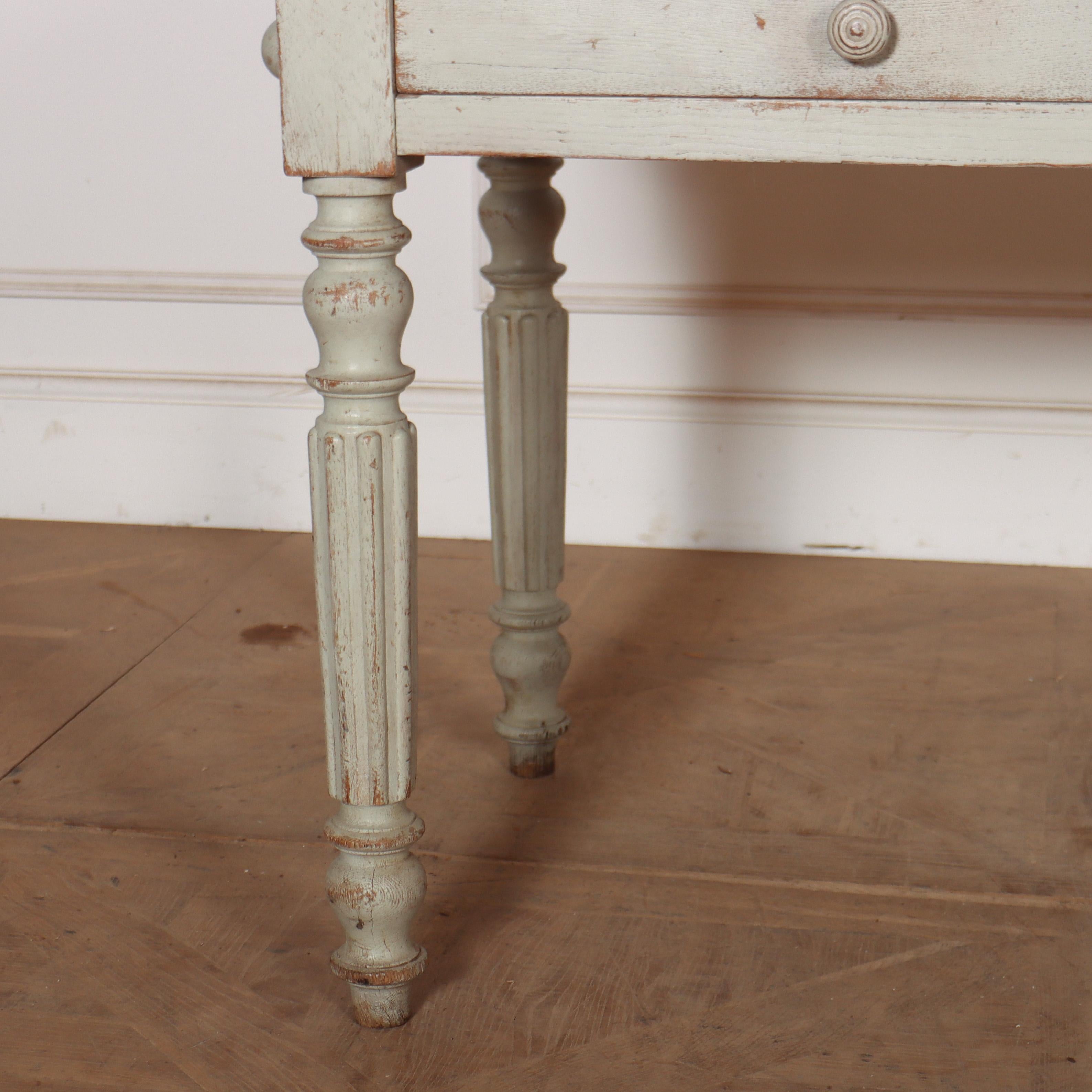 Painted French Thick Topped Butchers Block