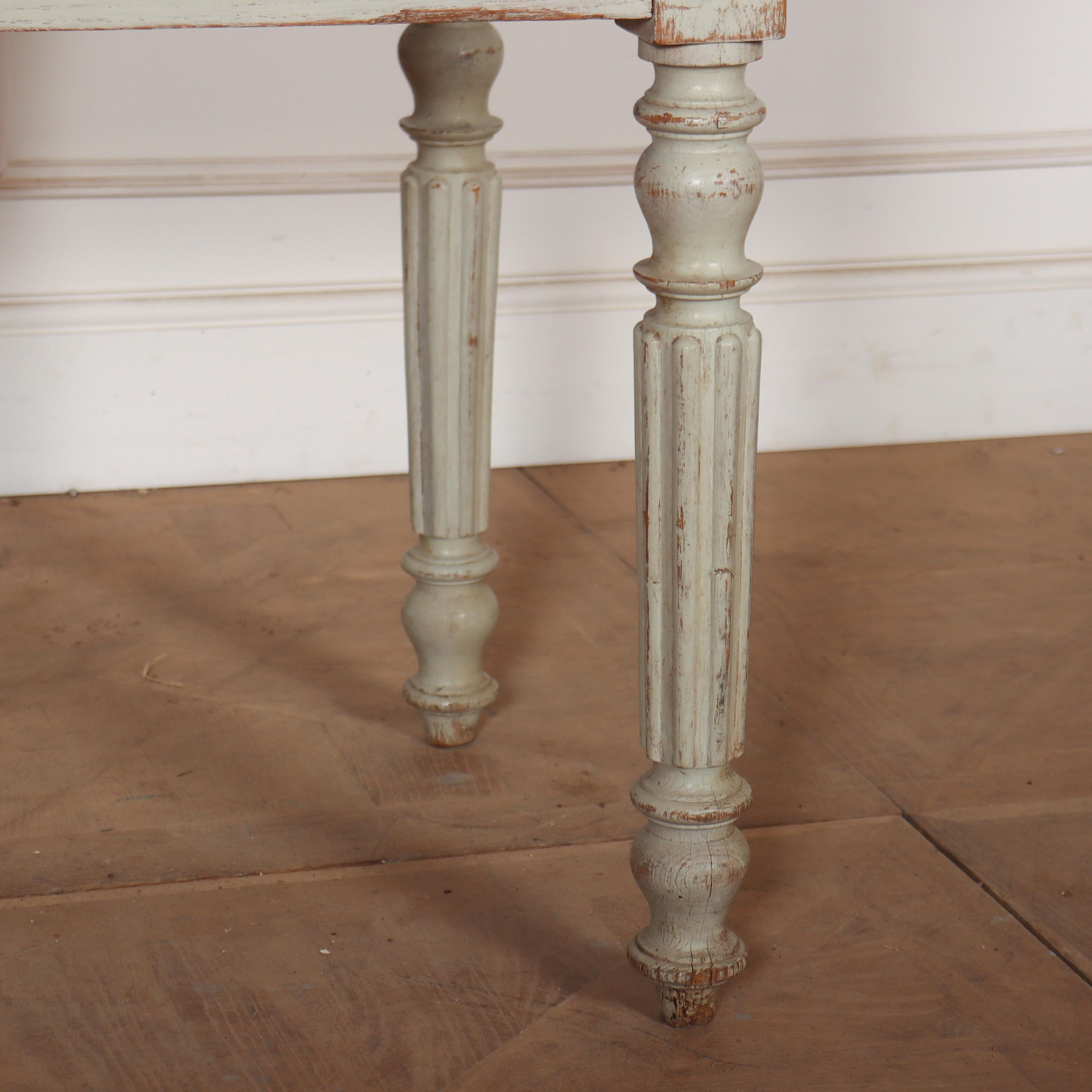 19th Century French Thick Topped Butchers Block