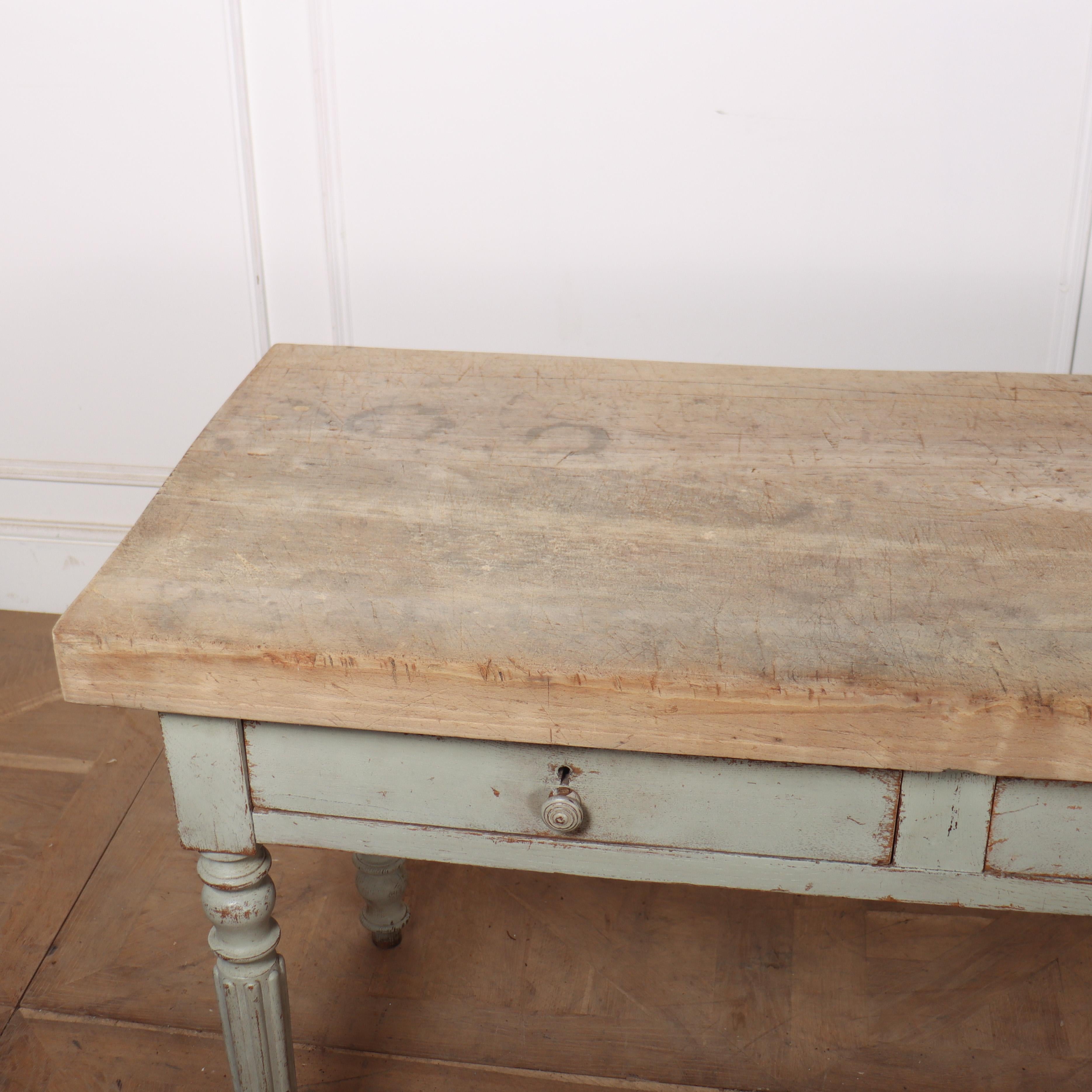 Beech French Thick Topped Butchers Block