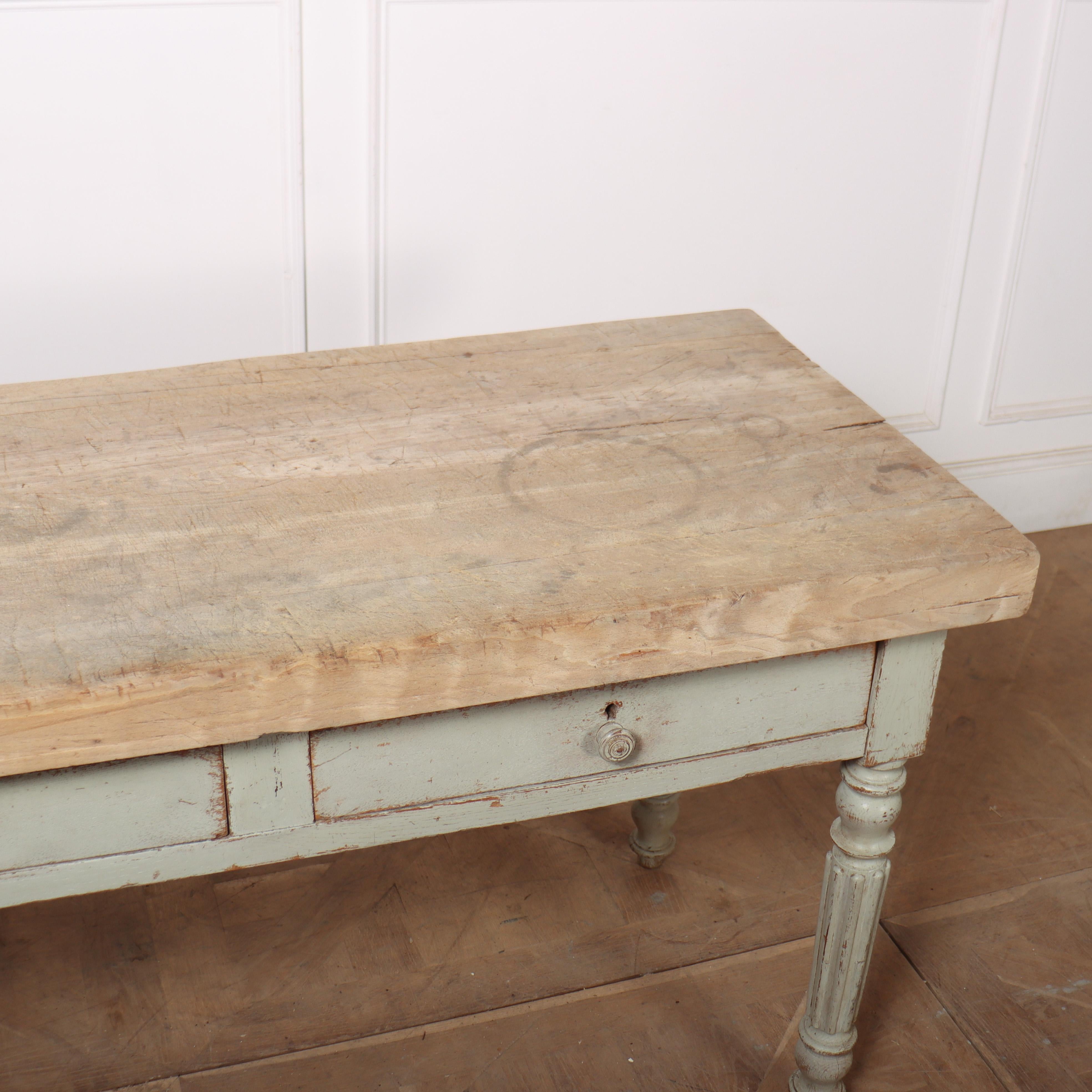 French Thick Topped Butchers Block 1