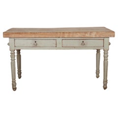 French Thick Topped Butchers Block