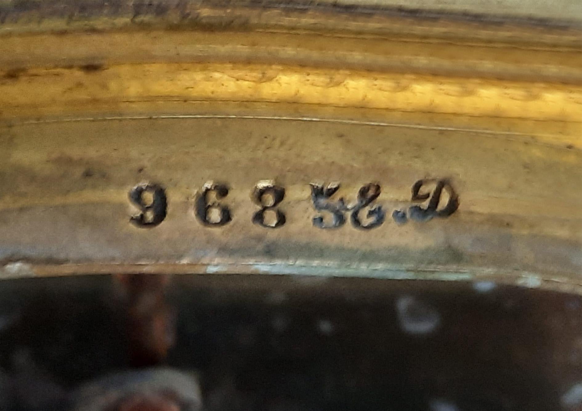 Dreiteilige Uhr von Samuel Marti, Alfred Emmanuel Louis Beurdeley zugeschrieben, Alfred Emmanuel im Zustand „Gut“ im Angebot in Milano, IT