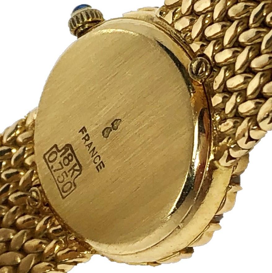 French Tiffany & Co. Diamond and Gold Watch 2