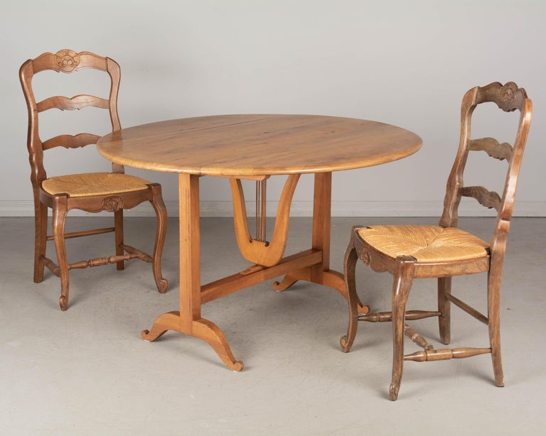 French Tilt Top Dining Table For Sale at 1stDibs