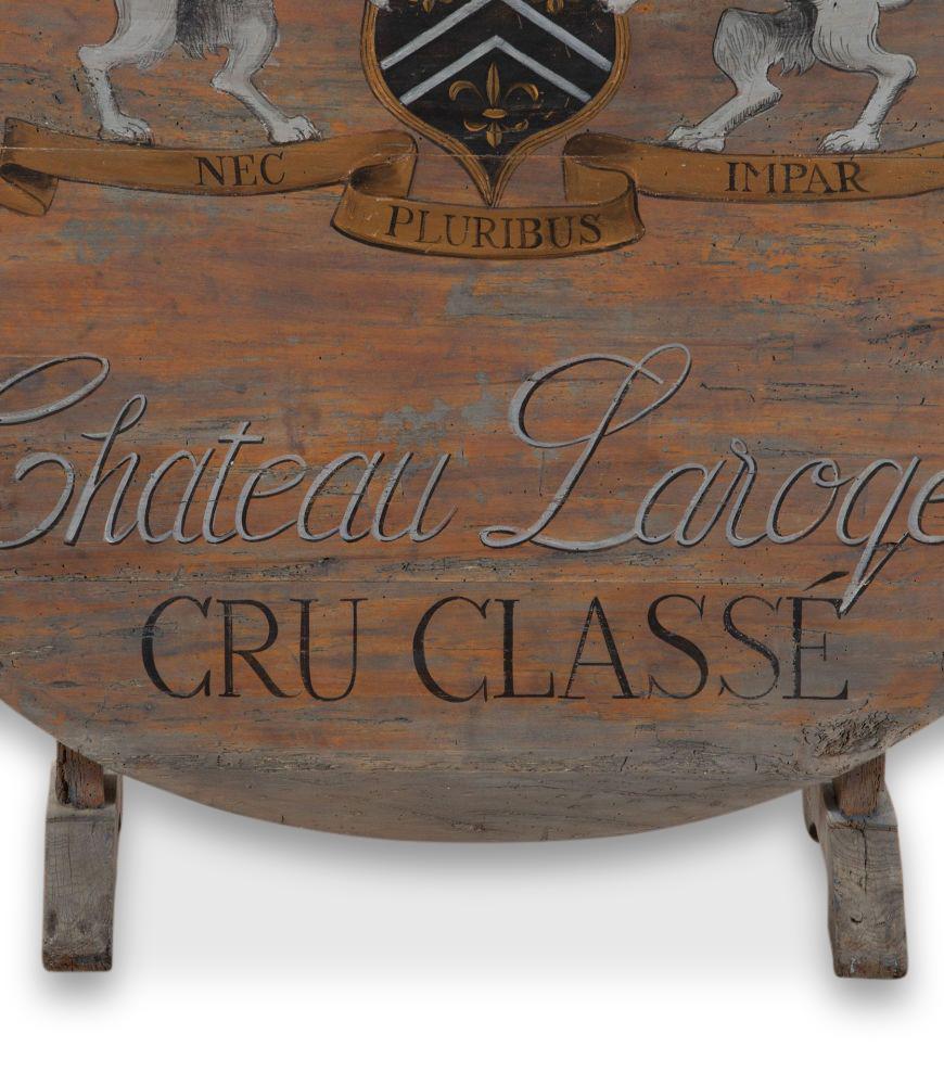 French Tilt-Top Hand Painted Vendange Table In Good Condition In Tetbury, Gloucestershire