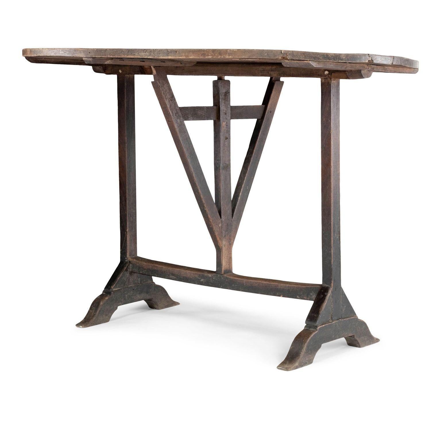 French Tilt-Top 'Table de Vendange' or Wine Tasting Table 2