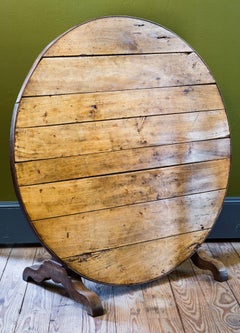 French Tilt-Top Vendage Table